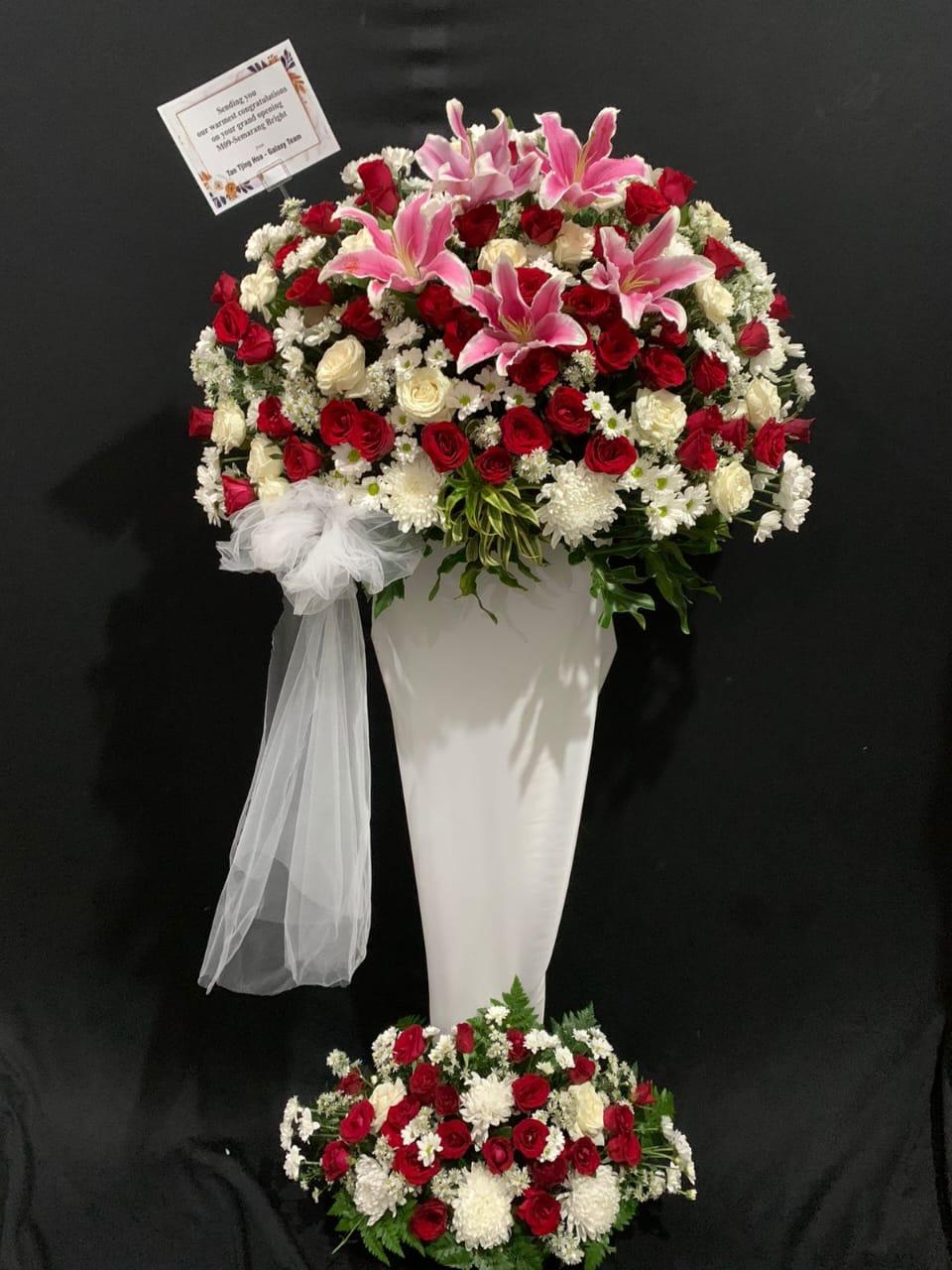 Bunga standing flowers Karanganyar Solo