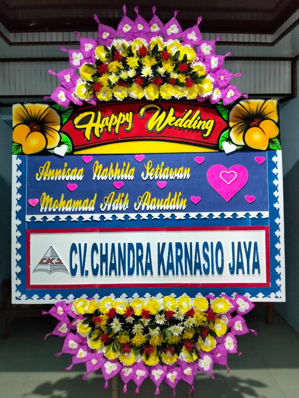 Bunga wedding Solo dekorasi