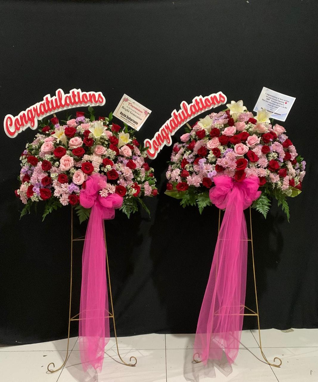 Standing flower Karanganyar Solo CASSIOPEIA Florist